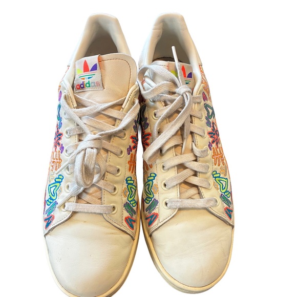 Adidas Stan Smith Pride 2022 Kris Andrew Small Size 11 - Picture 2 of 8